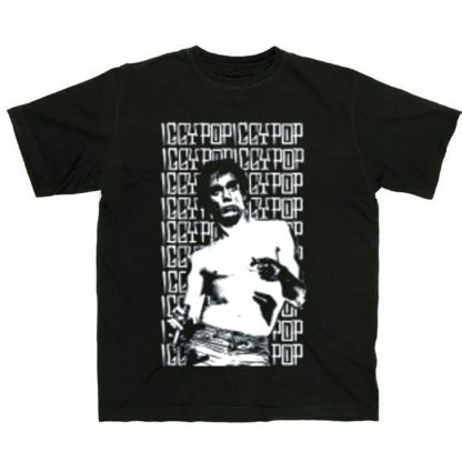 IGGY POP Clipped T-shirt