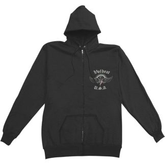 VOLBEAT USA Zippered Hooded Sweatshirt