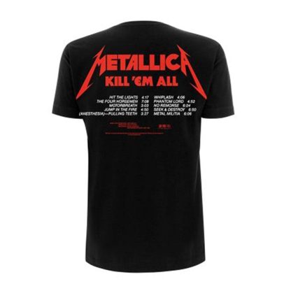 METALLICA Kill Em All Tracks T-shirt - Image 2