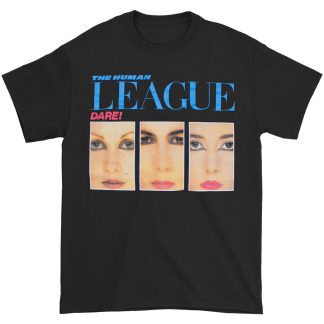 HUMAN LEAGUE Dare Black T-shirt