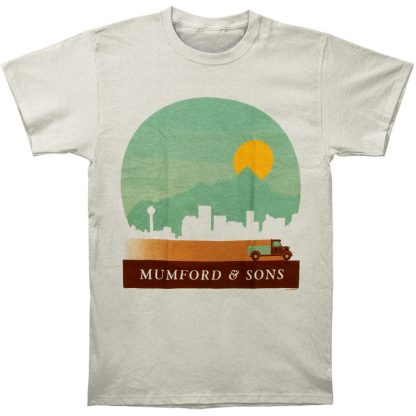MUMFORD & SONS Calgary - Telluride 2013 Tour Slim Fit T-shirt