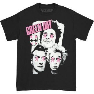 GREEN DAY Patchwork T-shirt