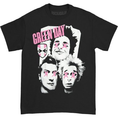 GREEN DAY Patchwork T-shirt
