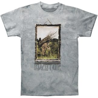 LED ZEPPELIN Man With Sticks Tie Dye T-shirt