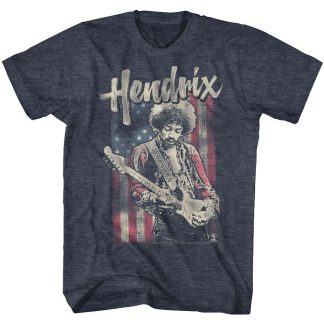 JIMI HENDRIX Flag Hendrix T-shirt