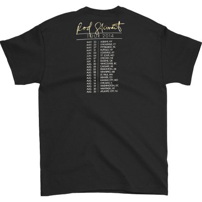 ROD STEWART 2014 North America Tour Slim Fit T-shirt - Image 2