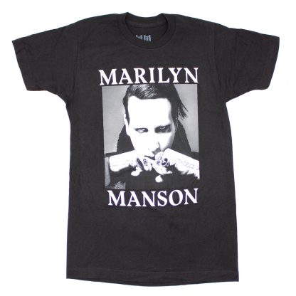 MARILYN MANSON Fists US - Canada Tour Tee T-shirt