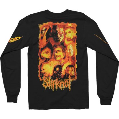 SLIPKNOT Halloween Collage LS Tee Long Sleeve - Image 2
