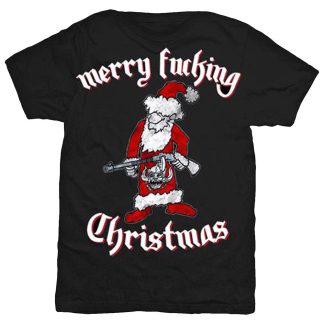 MOTORHEAD Merry Effing Christmas Slim Fit T-shirt