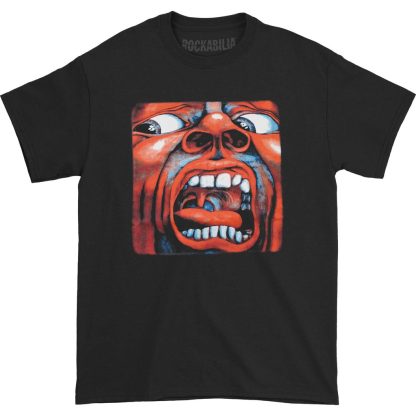 KING CRIMSON In the Court of the Crimson King (Black) T-shirt