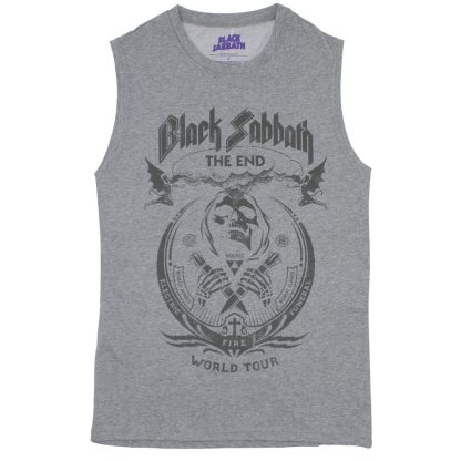BLACK SABBATH The End Mushroom Cloud Mens Tank