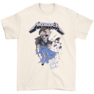 METALLICA Justice For All Beige T-shirt