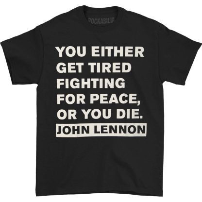 JOHN LENNON  Get Tired T-shirt
