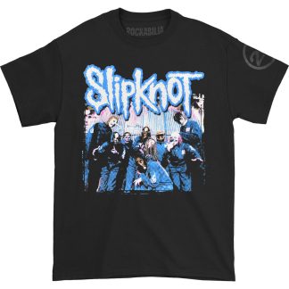 SLIPKNOT 20th Anniversary Tattered & Torn (Back Print) Slim Fit T-shirt