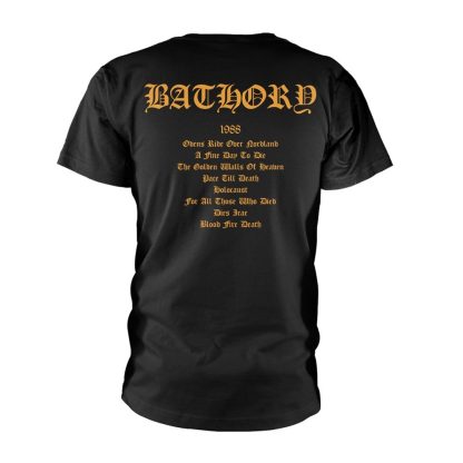 BATHORY Blood Fire Death T-shirt - Image 2