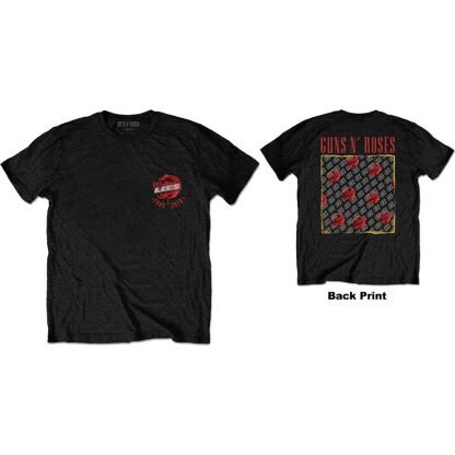 GUNS N ROSES Lies Repeat/30 Years (Back Print) Slim Fit T-shirt