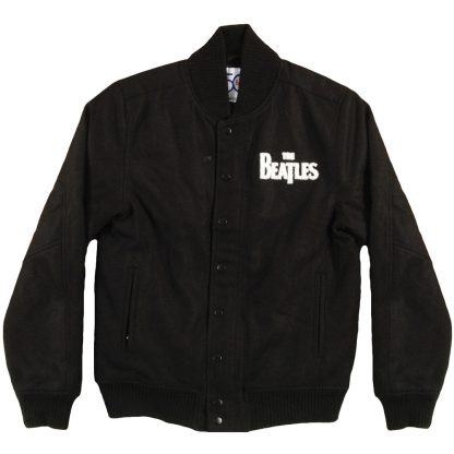 BEATLES American 1964 Tour Dates Embroidered Varsity Jacket