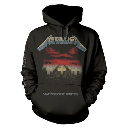 METALLICA Master Of Puppets Tracks Hooded Sweatshirt