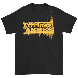 FROM AUTUMN TO ASHES Smeared Logo T-shirt