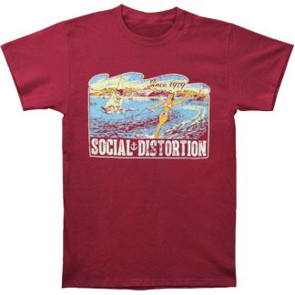 SOCIAL DISTORTION Surf Girl T-shirt
