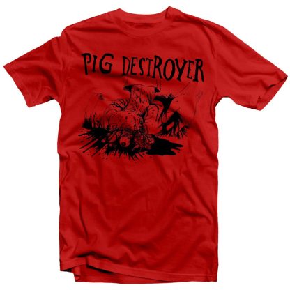 PIG DESTROYER 38 Counts of Battery T-shirt