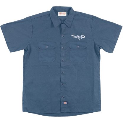 STAIND Logo Navy Work Shirt