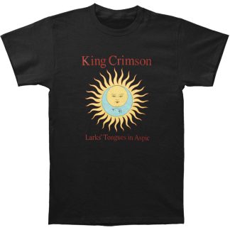 KING CRIMSON Larks' Tongues in Aspic (Black with text) T-shirt