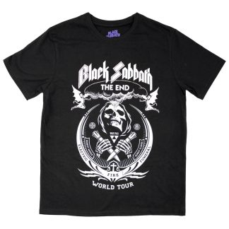 BLACK SABBATH The End Mushroom Cloud Slim Fit T-shirt