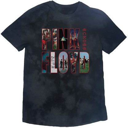 PINK FLOYD Echoes Album Montage (Dip-Dye) Tie Dye T-shirt