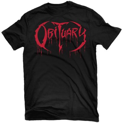 OBITUARY Cause of Death Logo T-shirt