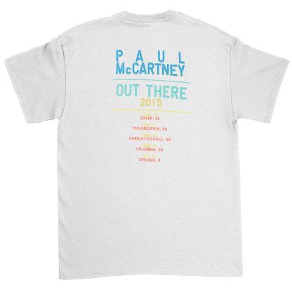 PAUL MCCARTNEY Paul McCartney Fade Out 2015 Tour T-shirt - Image 2