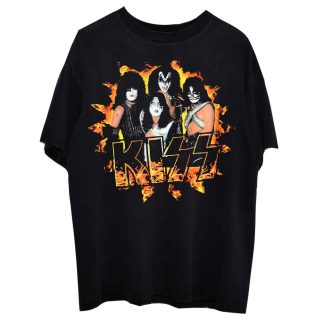 KISS Fire Logo T-shirt