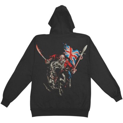 IRON MAIDEN England 2013 Tour Hooded Sweatshirt - Image 2