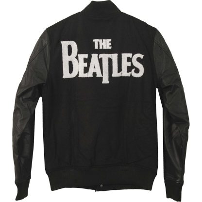 BEATLES Drop T Logo Varsity Jacket - Image 2