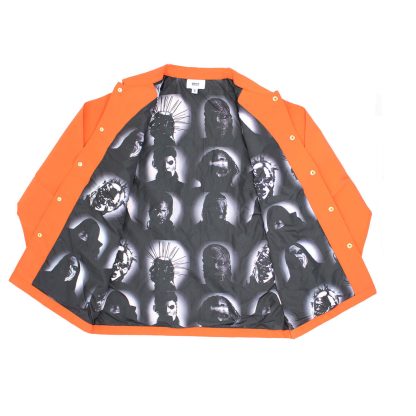 SLIPKNOT  x Brooklyn Projects Windbreaker - Orange Windbreaker - Image 3