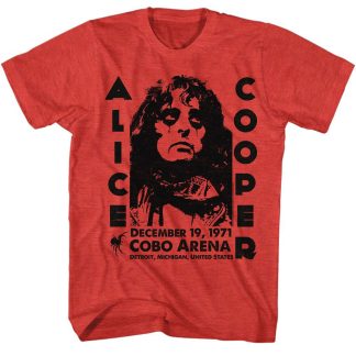 ALICE COOPER  Cobo Arena 1971 T-shirt