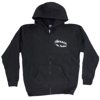 FLORENCE + THE MACHINE Logo Zippered Hooded Sweatshirt