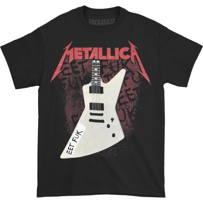 METALLICA Eet Fuk (Back Print) Slim Fit T-shirt