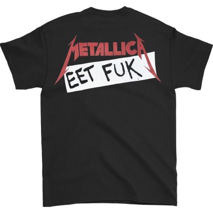 METALLICA Eet Fuk (Back Print) Slim Fit T-shirt - Image 2