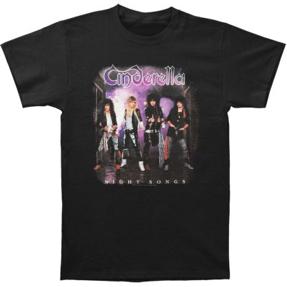 CINDERELLA Night Songs Album T-shirt