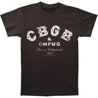 CBGB Distressed Logo Slim Fit T-shirt