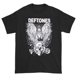 DEFTONES Owl & Skull T-shirt