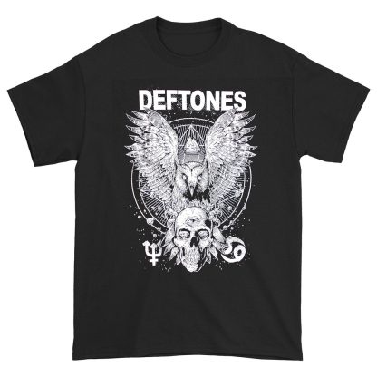DEFTONES Owl & Skull T-shirt