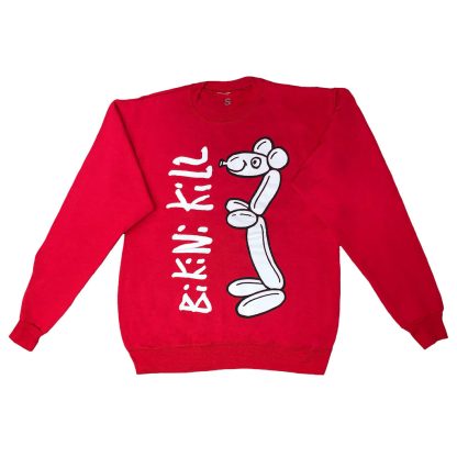 BIKINI KILL Weiner Dog Sweatshirt