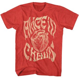 ALICE IN CHAINS  Heart T-shirt