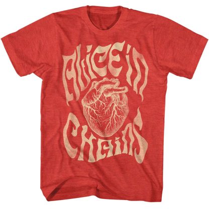 ALICE IN CHAINS  Heart T-shirt