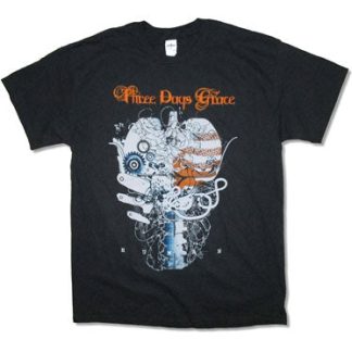 THREE DAYS GRACE Lungs 2015 Tour T-shirt