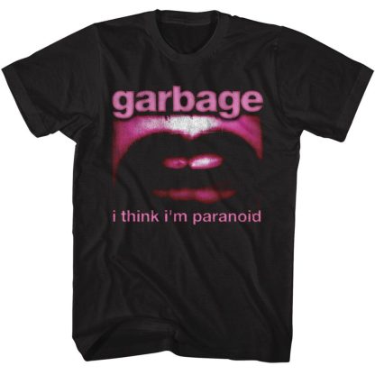 GARBAGE  Paranoid Mouth T-shirt