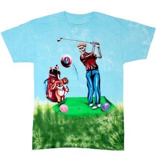 GRATEFUL DEAD Golfer Tie Dye T-shirt