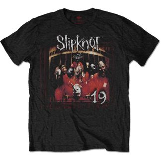 SLIPKNOT Debut Album 19 Years (Back Print) Slim Fit T-shirt